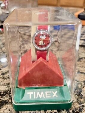 Snoopy Timex Mechanical Watch IOB